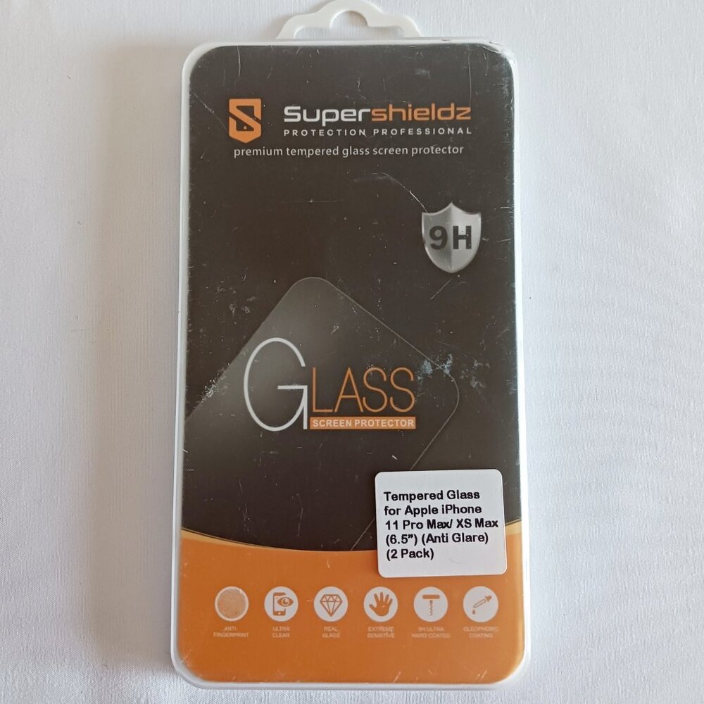 Super Shieldz Premium Tempered Glass iPhone 11 Pro Max/XS Max.